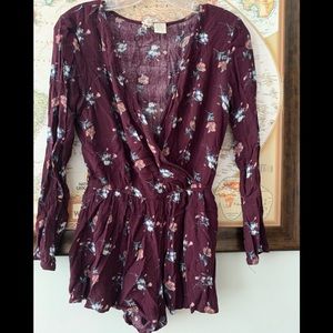 Floral romper